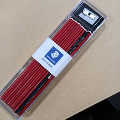 ステッドラー tradition鉛筆 6B〜4H各1本の12本入り＋特製鉛筆削り