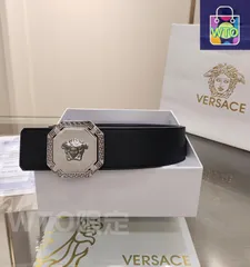 【今日特価】VERSACE ヴェルサーチ レザーベルト-1