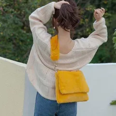 【美品・未使用新品】春 夏ファーバッグ ショルダーバッグ 5色 2way ふわふわ 可愛い ハンドバッグ フェイクファー トートバッグ 冬物 肩掛け 鞄 かばん パーティーバッグ 通勤