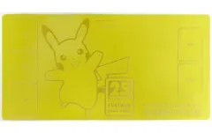 【中古】サプライ [単品] ピカチュウ 箔押しラバープレイマット 「ポケモンカードゲーム ソード＆シールド 25th ANNIVERSARY GOLDEN BOX ポケモンセンター限定」 同梱品