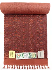 正絹　結城紬　未仕立て　反物　２０－２２０９