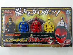 テ入メ上 爆竜戦隊アバレンジャーレンジャーキーセット5体セット 