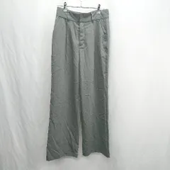 ◇ Θ ◎●未使用● forksy. ストレートパンツ サイズL グレー レディース E  【1411210012605】