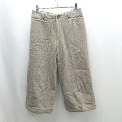 ◇ ⊇ OBJET 裏地あり ハーフパンツ サイズ38 ブラウン レディース E  【1501230011648】