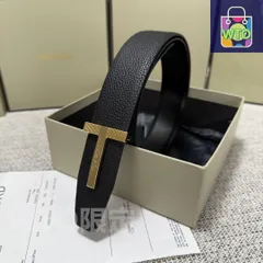 【今日特価】Tom Ford トムフォード ダブルフェイス 1st Layer Leather Belt