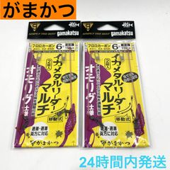 がまかつ イカメタルリーダー マルチ オモリグ仕様 6号 フロロカーボン Gamakats