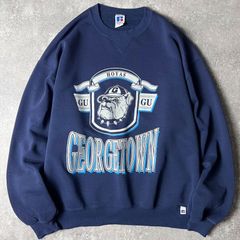 80sラッセルYALEイェール4段スウェットBULLDOGS巻きプリントUSA製
