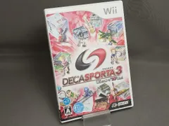 【説明書欠品】Wii デカスポルタ 3 Wiiでスポーツ'10'種目!