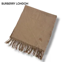 【 BURBERRY LONDON】カシミアマフラー