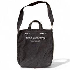 comme des garcons homme plus ニュースペーパーバッグ - メルカリ