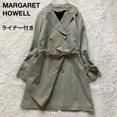極美品 2024 マーガレットハウエル ウールリネンシャツジャケット70400