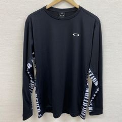 ✨美品✨　OAKLEY  オークリー　メンズ　ゴルフウェア　トップス　長袖シャツ　ブラック　サイズL