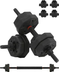 ダンベル 可変式 5kg 2個セット バーベルセット 筋トレ GronG（グロング）のサムネイル