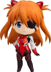 【中古】フィギュア ねんどろいど 式波・アスカ・ラングレー プラグスーツVer. 「ヱヴァンゲリヲン 新劇場版」