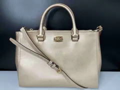 MICHAEL KORS 2way レディース ハンドバッグ ショルダーバッグ カジュアル ゴールド