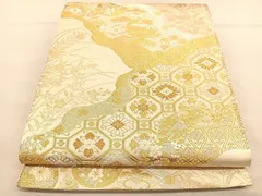 全通 袋帯 しゃれ袋 美保姿 未使用 全通 袋帯 しゃれ袋 美保姿 未使用 袋帯 フォーマル用 - 中古