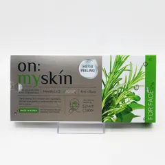 新品未開封 ヨミテ on:myskin オンマイスキン ハーブピーリングソリューション フェイス用（パック） 4ml×8個 CR7-07-13-03B