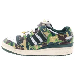 A BATHING APE (アベイシングエイプ) × adidas Forum 84 Low BAPE 30thAnniversary ID4771 アディダス フォーラム84ローベイプ ローカットスニーカー