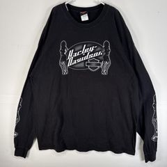 ハーレーダビッドソン ロンt 00s セントパトリック グリーンフレイム