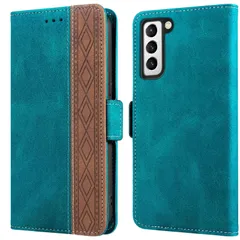Samsung S22 専用 手帳型スマホケース カード&現金収納 画面清潔保持 スタンド機能付き 6.1インチモデル完全対応 xzds
