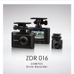ドライブレコーダー前後2カメラ コムテック ZDR016