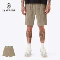 【新品】 ZANEROBE ゼインローブ Pleated Short メンズ カーキ 30-36のサムネイル