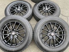 スタッドレス早期割引！ハリアー、エクストレイルなどに！DOS×ヨコハマ　G075 225/65R17 中古スタッドレスセット！RAV4、CX-5にも