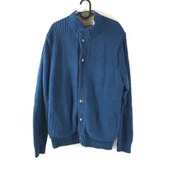 エディーバウアー Eddie Bauer ジャケット ニット ボタン 裏ボア 青 XLサイズ 907440のサムネイル