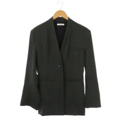 digne collarless jacket ディニュ コットン ジャケット digne collarless jacket ディニュ コットン ジャケット
