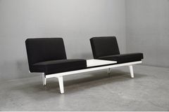 Vintage【HermanMiller ハーマンミラー】ジョージ・ネルソン George Nelson & Associates スチールフレームソファ ant441-2