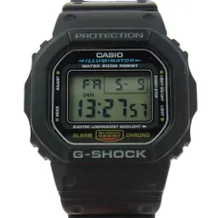 CASIO G-SHOCK カシオ ジーショック DW-5600E-1 5600 SERIES スクエアタイプ デジタル 腕時計 ブラック系【中古】