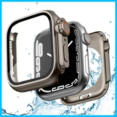 360度全面防水 バンド シリーズの外観に変換できます 水泳・スポーツ専用 Ultra ガラスフィルム 数秒で 一体型 と互換性があり apple 対応 watch 40mm 用 41mm カバー ケース 360フルボディ防水 Watch アップルウォッチ A