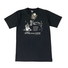 VINTAGE 90s The Nightmare Before Christmas Barrel Tee Size M 빈티지 나이트메어 비포어 크리스마스 디즈니 T셔츠 다이묘점