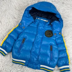 DIESEL ディーゼル 80サイズ　1歳児前後　ダウンジャケット　12M キッズ　子供　ベビー　アウター　フード　ブルゾン　ワッペン　ジップアップ　ストリート