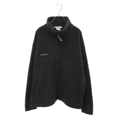 Columbia (コロンビア) ロゴ刺繍 フリース ジップアップ ジャケット ブラック 205 WM6113のサムネイル