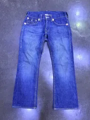 トゥルーレリジョン ビリー BIG フレア ブーツカット ヴィンテージ ウォッシュ パンツ 31