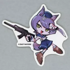 【中古】シール・ステッカー Ade ステッカー 「DMMスクラッチ! Crazy Raccoon スクラッチ第二弾」 E-7賞