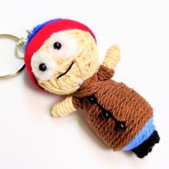 あみぐるみ ストラップ キュートな男の子 ハンドメイド - メルカリ