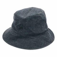 【美品】  Preloved / プレラブド | × Lee リーコラボ ロゴ刺しゅう デニム バケットハット | F | インディゴ | レディース