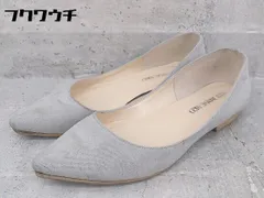 ◇ RODE SKO ロデスコ URBAN RESEARCH ポインテッドトゥ フラット シューズ サイズ36 ライトブルー レディース 【1002800690596】のサムネイル