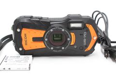 RICOH WG-70 オレンジ リコー本格防水デジタルカメラ 14m防水