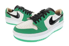 ナイキ NIKE WMNS AIR JORDAN 1 ELEVATE LOW SE Lucky Green ウィメンズ エアジョーダン 1 ロー エレベート ラッキー グリーン DQ8394-301 28.5 緑 ブランド古着ベクトル 中古▲■241006