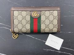 未使用品】グッチ オフィディア シェリーライン ジップアラウンド