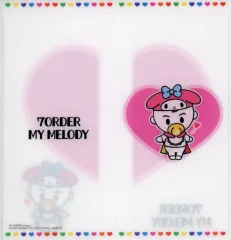 【中古】収納・携帯用アイテム マイメロディ×小田ちゃん チケットファイル(ワンポイント) 「サンリオキャラクターズ×7ORDER」