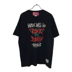 エッフェ プリント 半袖 Tシャツ L ブラック EFFE 原宿 トンちゃんストリート メンズ