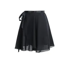 新品 美尻 美ライン 体型カバー バレエ用品 レッスン着 子ども 大人 ダンス用 シフォン ラップスカート バレエ用スカート レオタード 子供～大人 スカート バレエ 巻きスカート [Gincci]