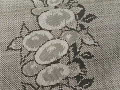平和屋着物■本場大島紬　9マルキ　泥染め　万寿菊　正絹　逸品　CAAS3759fb