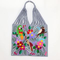 メキシコ シナカンタン 刺繍ハンモックバック 53 ハンドメイド トートバッグ