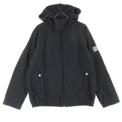 X-girl エックスガール 日本製 ワンポイントロゴ 長袖 ナイロンジャケット 1 ブラック リバーシブル レディース 古着