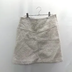 ◇ Θ Spick & Span スピック＆スパン ミニ 台形 スカート サイズ 38 グレー系 レディース E  【1502030044737】